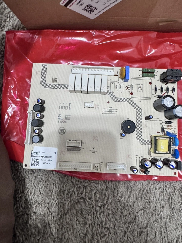 Placa de control Beko U2 Gr número de pieza 5931757901 AZ4870 | NR459 Foto 3 de 4