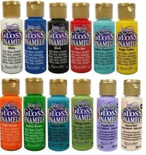 DecoArt Gloss Enamels Paint Glass Wood Tiles Ceramics 2oz ~ PICK YOUR COLOR