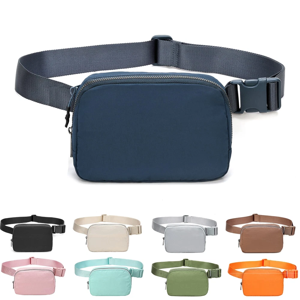 Fanny Belt Bag Waist Pack Crossbody Bags Bum Bag for Running Hiking Travel Wo...