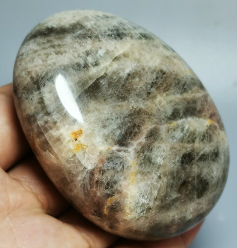 212g Rock NATURAL black moonstones CRYSTAL HEALING - Picture 4 of 8