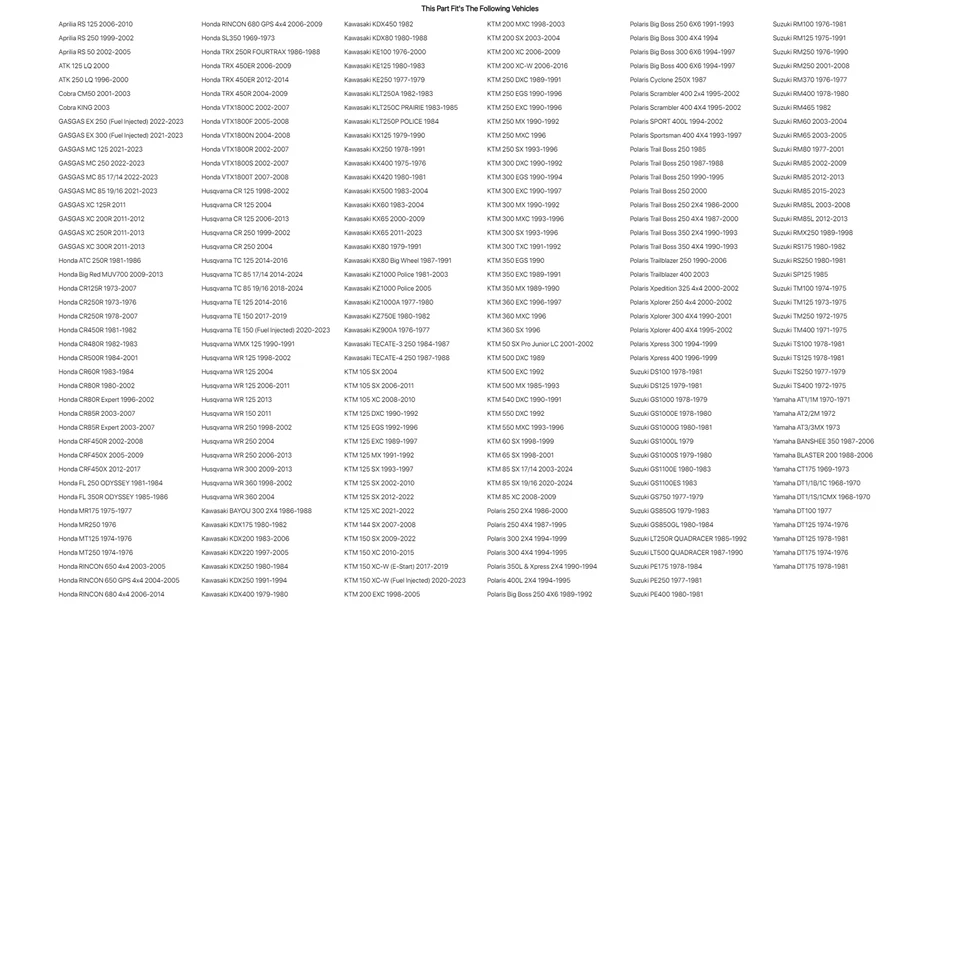 Enchufe Motion Pro Pro 21 mm para Honda CR60R 1983-1984 Foto 4 de 4