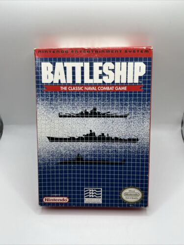 Battleship (Nintendo Entertainment System, 1993) NES komplett CIB