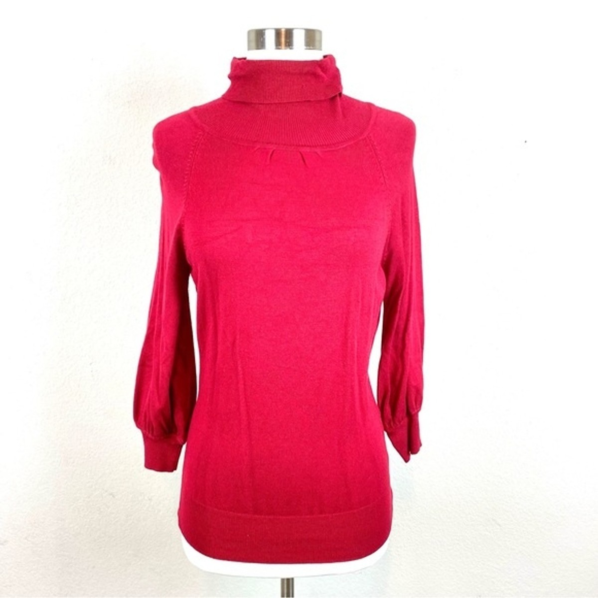 Express Red Turtleneck Sweater Australia