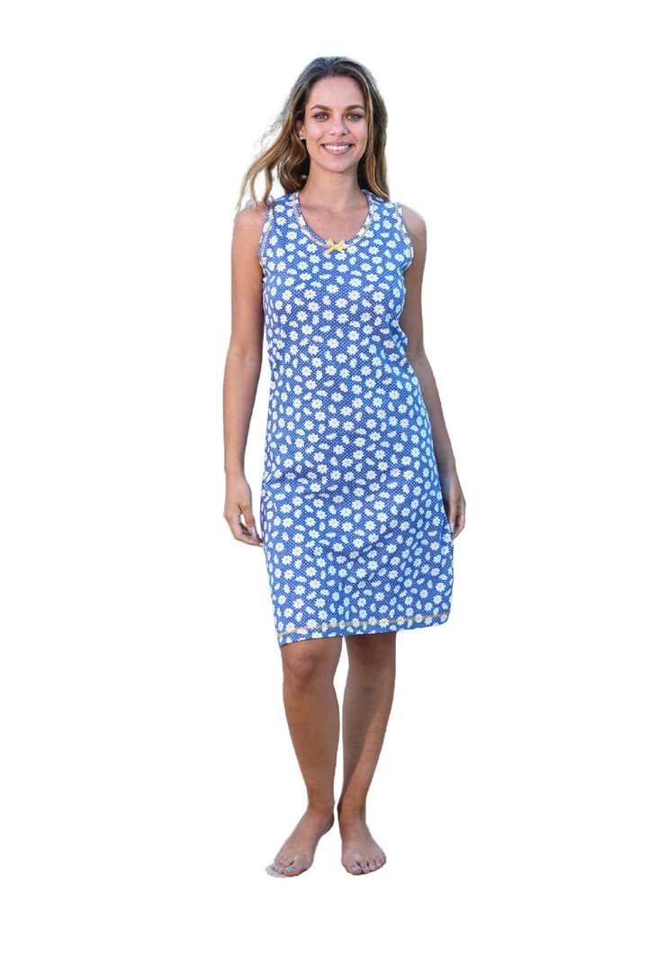 Abitino da casa o camicia da notte donna giovanile 100 cotone