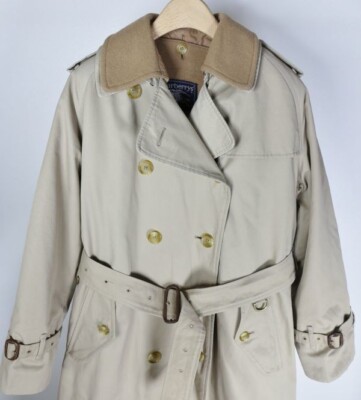 70-80s Burberry one piece sleeves coat