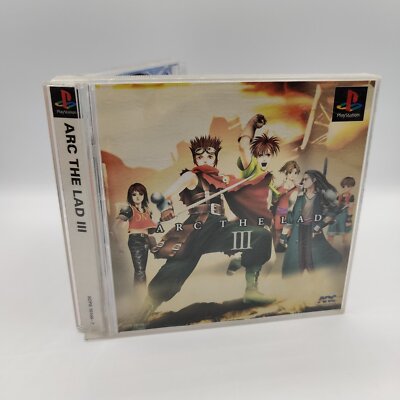 Playstation 1 PS1 PSX Arc the Lad III in OVP | Japan Import
