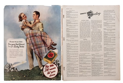 Vanity Fair Full Original Issue August 1935 Hitler Globe Famous Cover VERY RARE - Picture 3 of 18