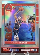 Jerami Grant Silver Prizm Premium #136 2024 Panini NBA Hoops
