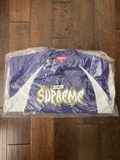 Supreme FW25 Warthog Sport Warm Up Pullover Purple LSU Size S New Rare IN HAND