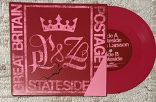 ZARA LARSSON SIGNED STATESIDE REMIX 7” VINYL PINK PANTHERESS - BECKETT COA