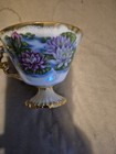Water Lily Porcelain Tea Cup & Saucer Set, Glossy Finish, Two-Piece, Round — photo 4
