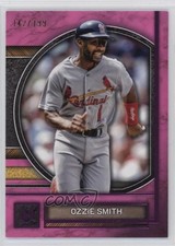 2025 Topps Museum Collection Pink Sapphire 142/199 Ozzie Smith #33 HOF