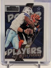 2022 Panini Contenders Power Players Micah Parsons #PWR-MPA