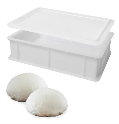 Yeast Box Pizza and Bread |Food Container for Dough|plastic+ Lid 30 x 40 x 10 cm