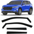 in-Channel Window Visors Deflectors Rain Guards for Honda CRV 2023-2026