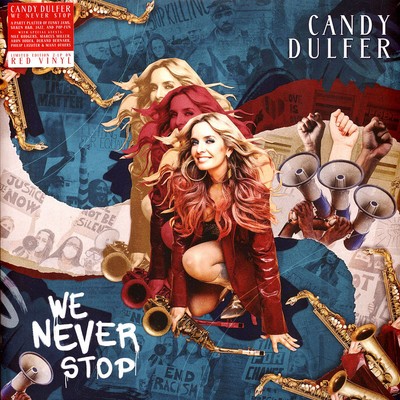Candy Dulfer - We Never Stop Red Transparent (Vinyl 2LP - 2023 - EU - Original)