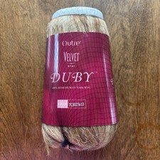 Outre Velvet Remi Duby 100 Human Hair Weave 8" Color TC3027613 Nat'l Blonde NEW
