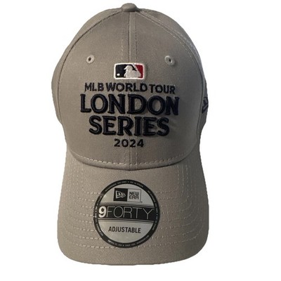 New Era MLB World Tour London Series 2024 Adjustable Cap/Mütze Relaxed Grau