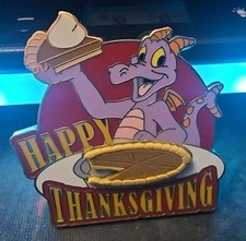 Disney Pin 65996 Figment Thanksgiving 2008 3D Pumpkin Pie Le 1500