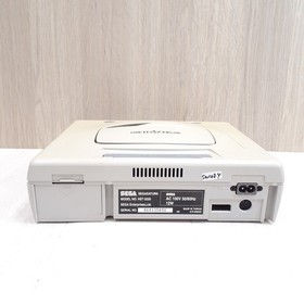 SEGA SATURN console Japan white bundle with 2 controllers, 3 games & memory