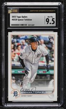 2022 Topps Update Spencer Torkelson (Vertical) #US20 CSG 9.5 Mint Plus t9x