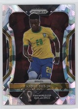 2022 Panini Prizm World Cup Qatar Ice Prizm Vinicius Junior Vinicius Jr #36 15p0