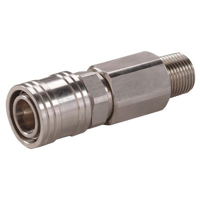 SPEEDAIRE 30E576 Quick Connect,Socket,1/4'' Body,3/8'' Barb 30E576
