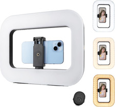 Ring Light for Phone with Video Rig, LED Video Light Kit, 8000Mah Battery, Bluet