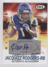 2011 SAGE Hit Big Time Auto 14/100 Jacquizz Rodgers #ABT25 Auto 1u0