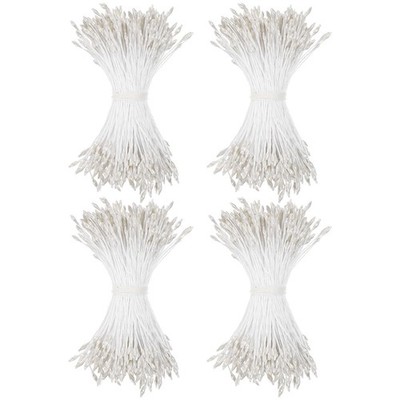 1440-Pack 2mm Artificial Flower Stamens for DIY Crafts[White]