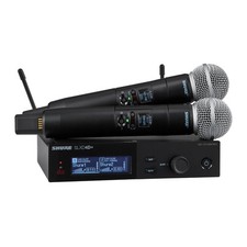Shure SLXD24D /58 Dual-Channel Wireless Handheld Mic System with SM58 Capsules