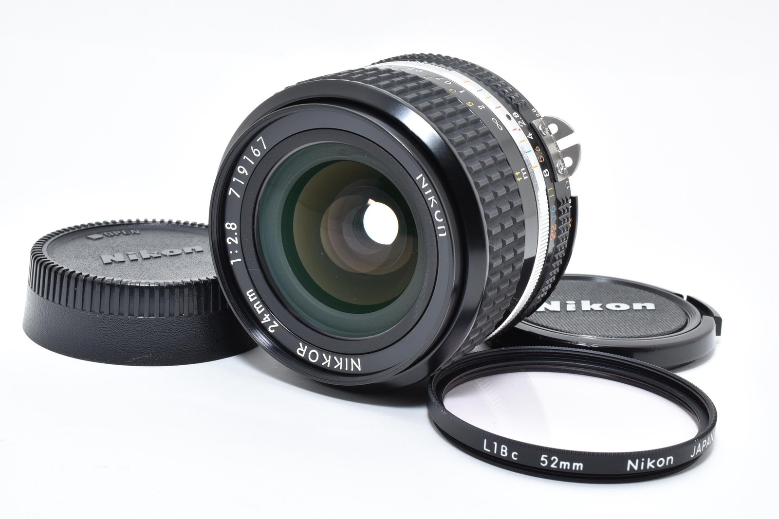 [Top MINT] Nikon Ai-s Ais Nikkor 24mm f/2.8 Wide Angle MF Prime Lens From JAPAN
