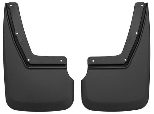 Husky Liners 59211, 2 Pack Black Plastic Fits 15- Suburban Rear Mud Flaps Perfor - Picture 2 of 9