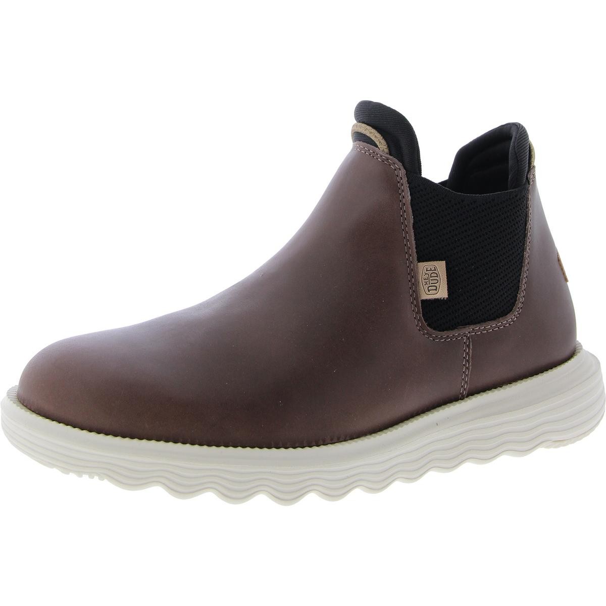 Эй Чувак женские коричневые ботильоны Branson Boot без застежки шириной 9 см C D W BHFO 4559 7490₽