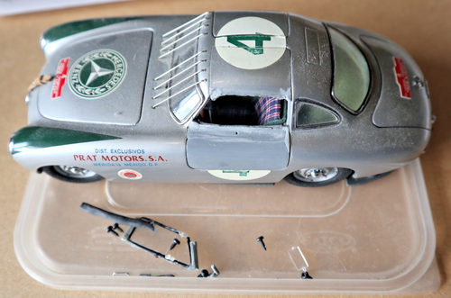 CMC 1:24 Scale Mercedes Benz 300SL Carrera Panamerica 1952 - damaged