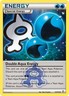 Pokémon TCG - Double Aqua Energy - 33/34 - Uncommon - Double Crisis [Light Play]