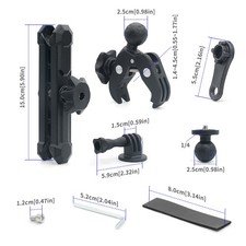Camera Handlebar Bracket Outdoor Riding Bicycle Sports Cameras Mounting Bracket