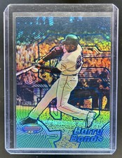 2002 Bowman's Best Barry Bonds Blue #/300 Giants