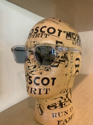 MOSCOT ORIGINALS NYC LEMTOSH CRYSTAL 46mm Sunglass with Blue