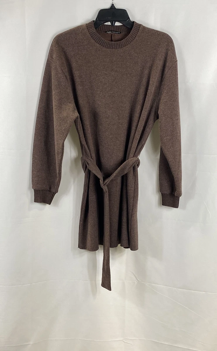 Zara Long Sleeve Sweater Dresses for sale | eBay