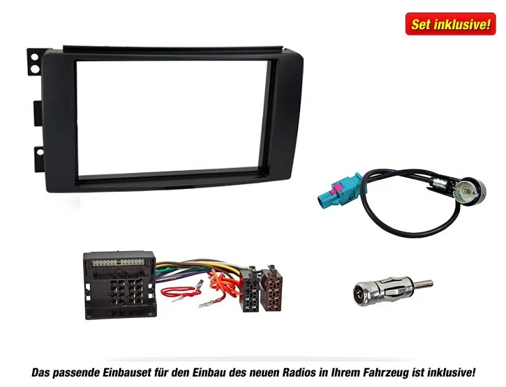 PIONEER 2-DIN DMH-A3300DAB Auto Radioset für SMART ForFour 454 - 2004-2006 - Bild 3 von 4