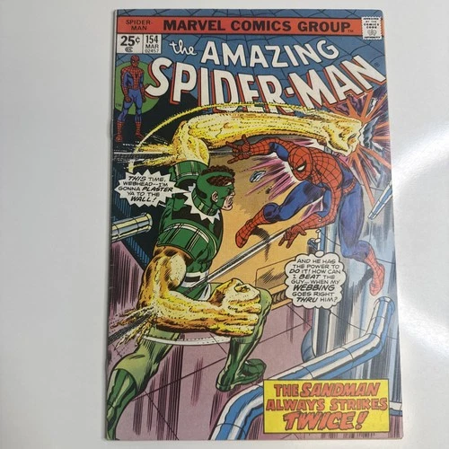 Amazing Spider-Man #154 | VF- | Bronze Age Marvel Comics 1976 | Wein & Buscema