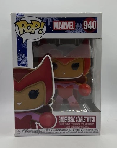 Funko Pop! Vinyl: Marvel - Gingerbread Scarlet Witch #940