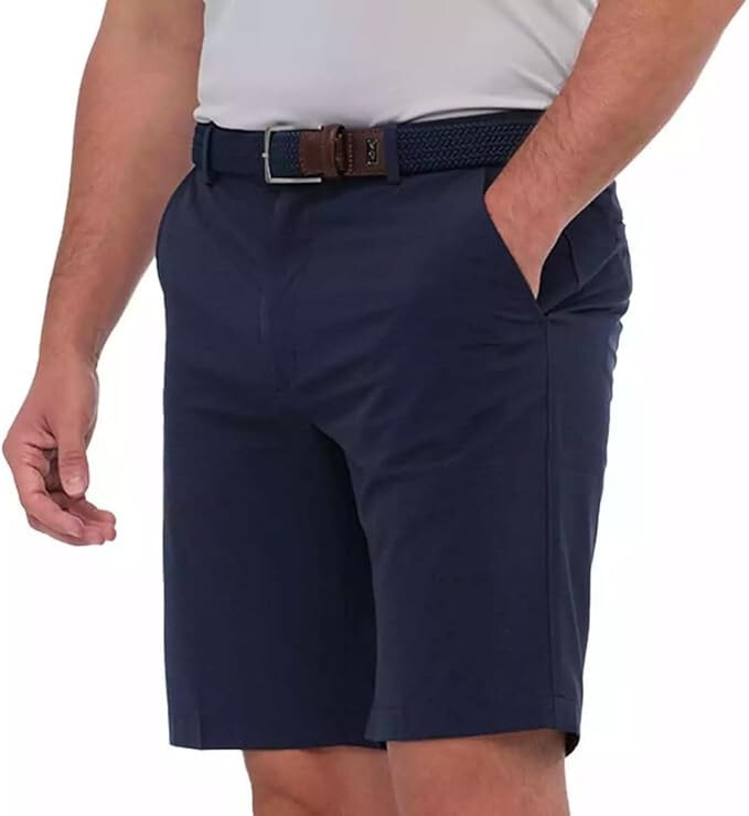 Greg Norman Men s 4-Way Stretch Short Navy Size- 36 6190₽