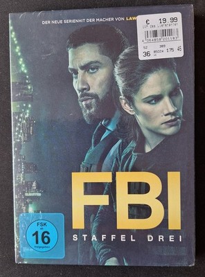 4 DVD - FBI - Staffel 3 auf DVD - NEU & OVP 