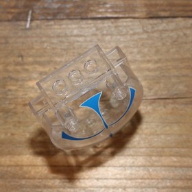 LEGO Star Wars Windscreen 3x6x5 Bubble with SW Blue Forcefield Pattern 30366px1