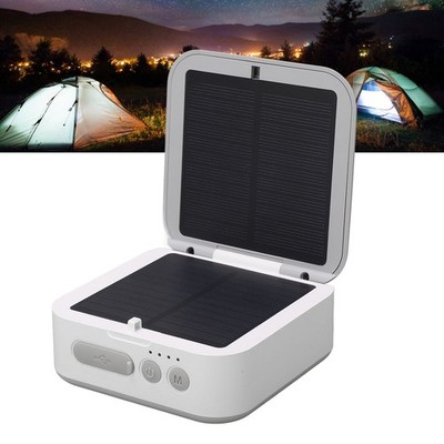 2 In 1 Mobile Power LED-Licht Portable Outdoor Solar Light 500lm LED Campin DO