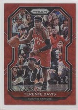 2020-21 Panini Prizm Ruby Wave Prizm Terence Davis II #197 1u6