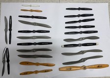 RC Airplane Propeller Lot Prop RC Plane Plastic wood