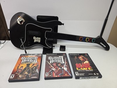Guitar Hero Wireless Controller Kramer W / Dongle Bundle PlayStation 2 PS2